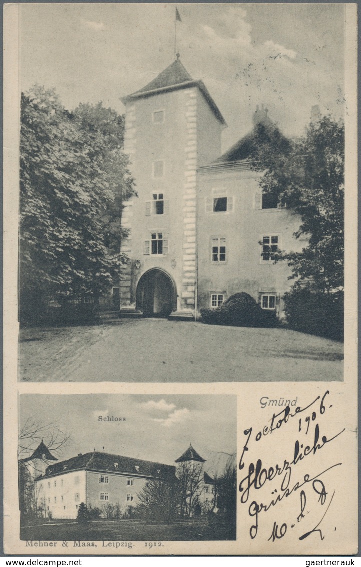 Ansichtskarten: KARTON, Knapp 1200 Historischen Ansichtskarten Ab Ca. 1900 Bis In Die 1970er Jahre ü - 500 Postkaarten Min.