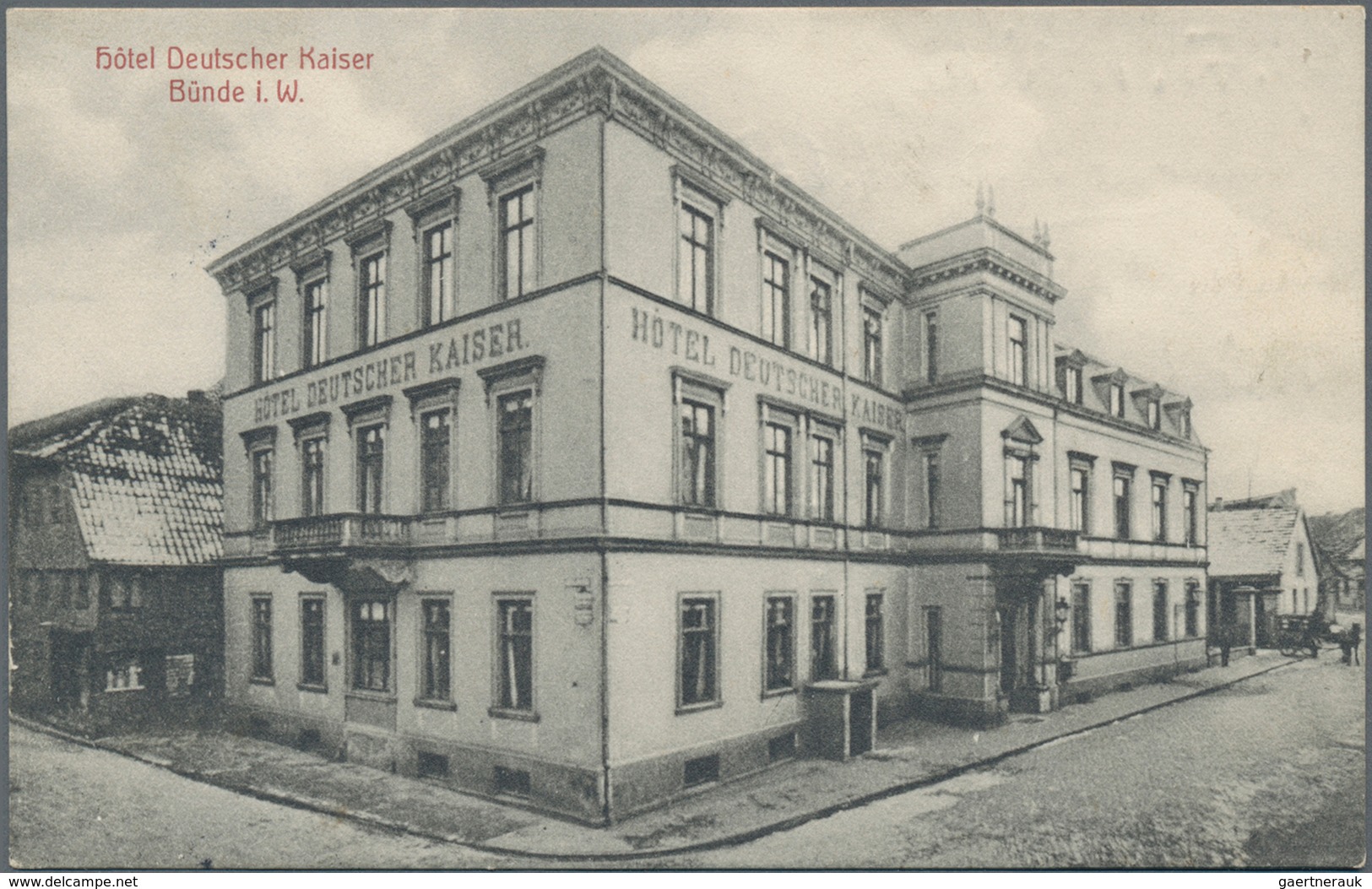 Ansichtskarten: KARTON, Mit Gut 1200 Historischen Ansichtskarten Ab Ca. 1897 Bis In Die 1970er Jahre - 500 Cartoline Min.