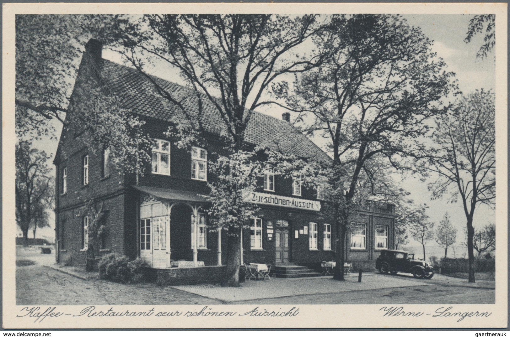 Ansichtskarten: KARTON, Mit Gut 1200 Historischen Ansichtskarten Ab Ca. 1900 Bis In Die 1970er Jahre - 500 Postales Min.