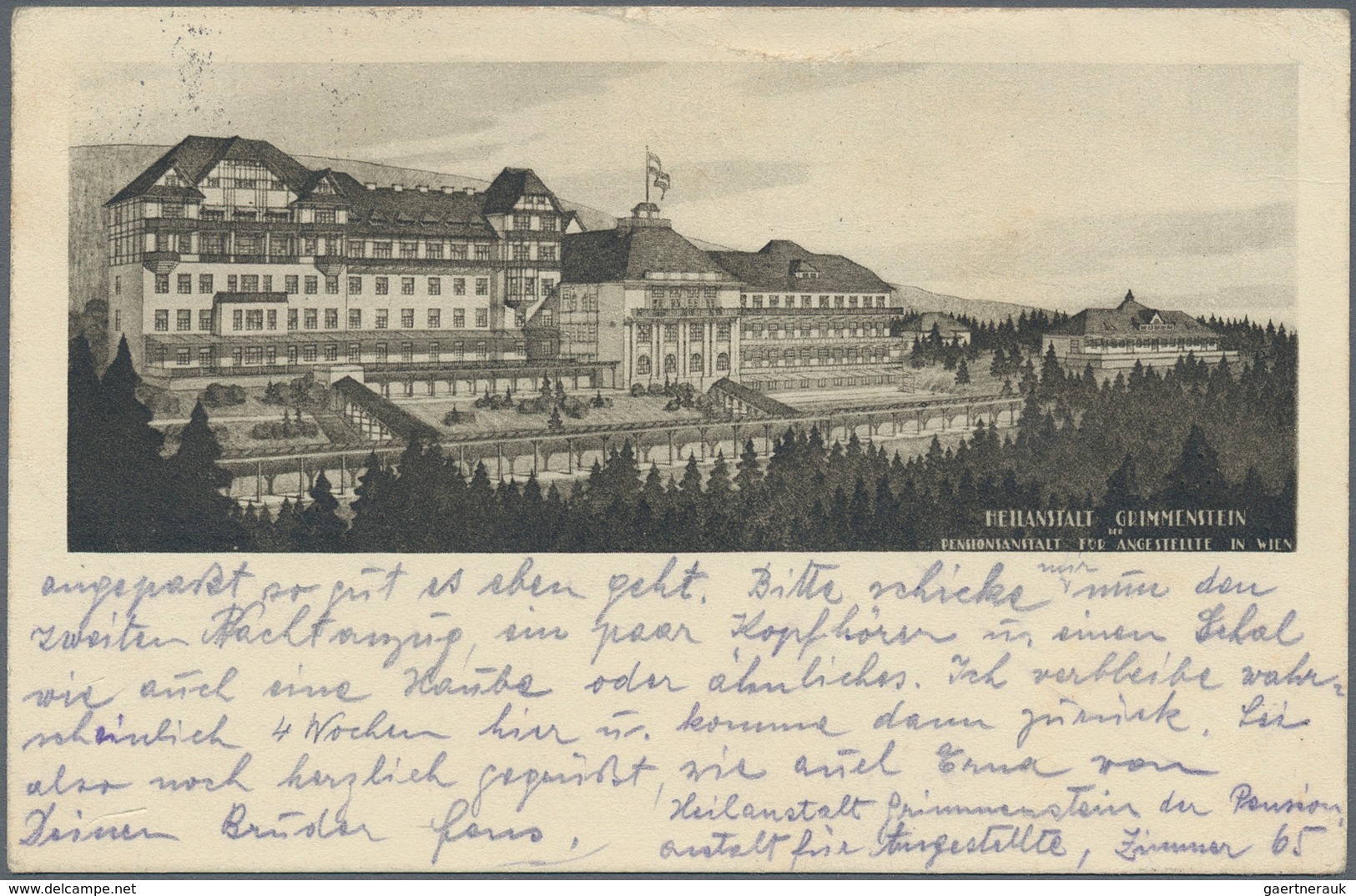 Ansichtskarten: KARTON, Mit Gut 1200 Historischen Ansichtskarten Ab Ca. 1900 Bis In Die 1970er Jahre - 500 Cartoline Min.