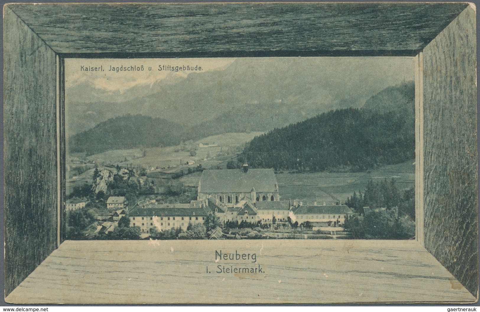 Ansichtskarten: KARTON, Mit Gut 1200 Historischen Ansichtskarten Ab Ca. 1900 Bis In Die 1970er Jahre - 500 Cartoline Min.