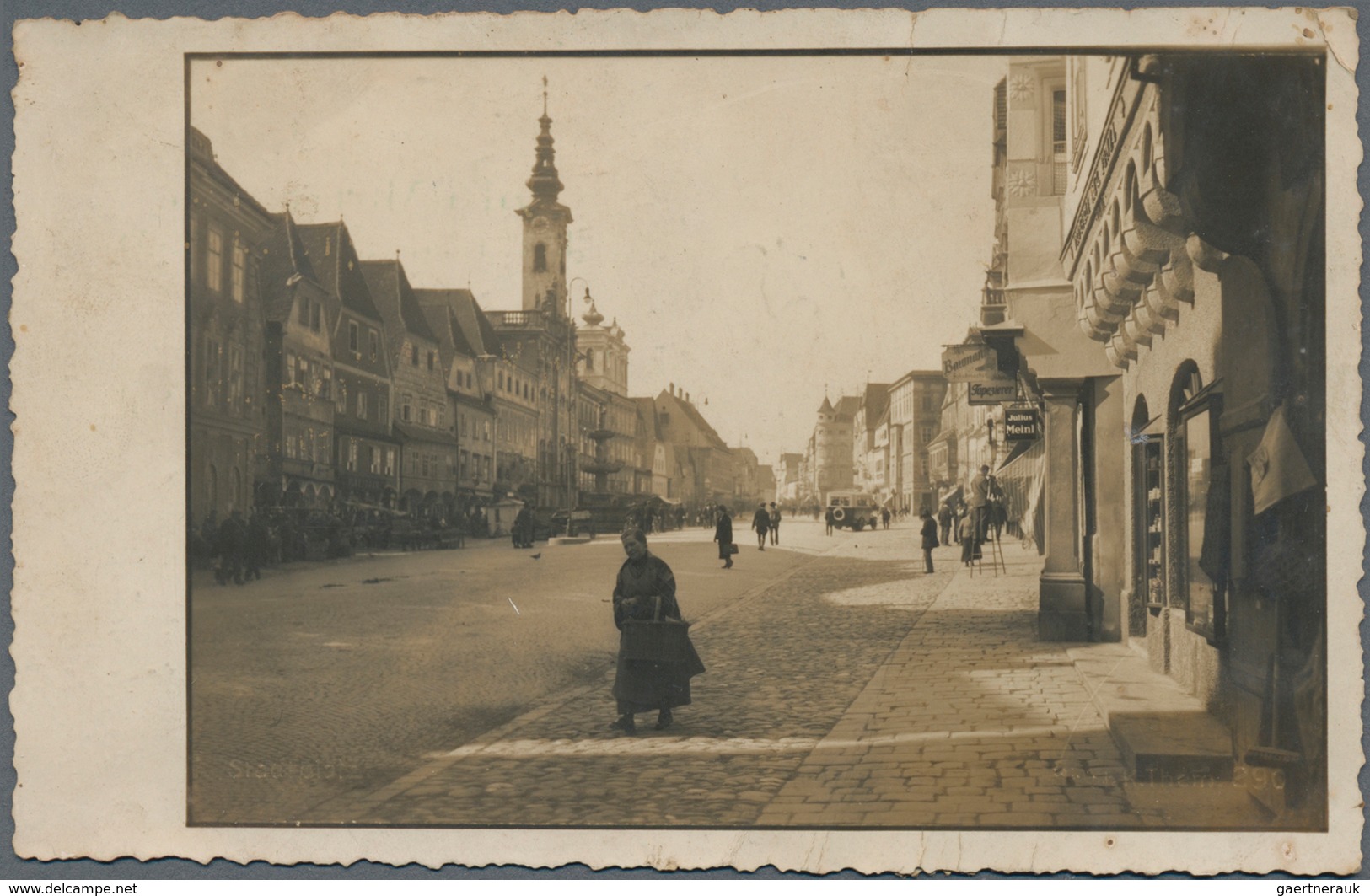 Ansichtskarten: KARTON, Mit Gut 1200 Historischen Ansichtskarten Ab Ca. 1900 Bis In Die 1970er Jahre - 500 Cartoline Min.