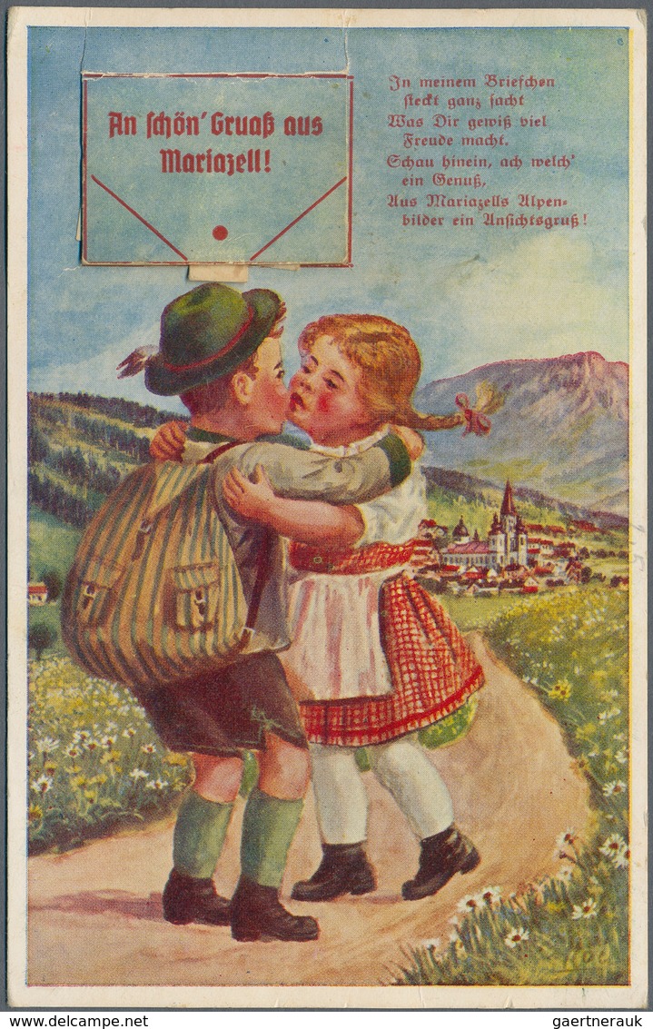 Ansichtskarten: KARTON, Mit Knapp 1200 Historischen Ansichtskarten Ab Ca. 1900 Bis In Die 1970er Jah - 500 Postkaarten Min.