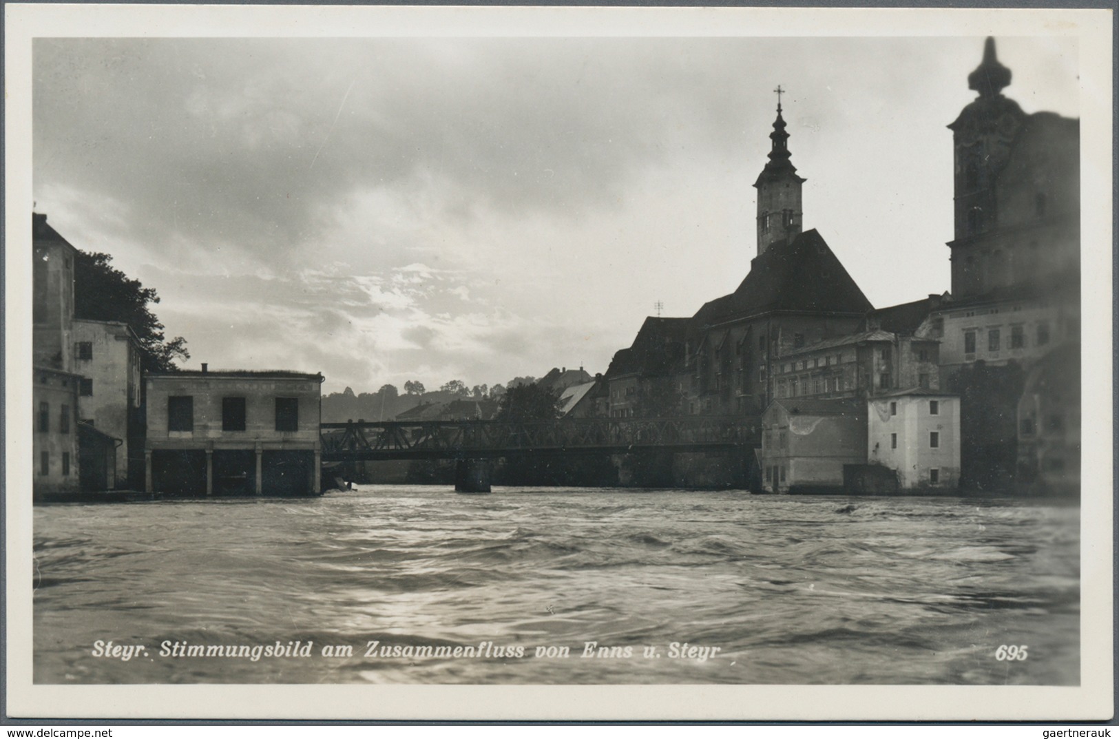 Ansichtskarten: KARTON, Mit über 1200 Historischen Ansichtskarten Ab Ca. 1900 Bis In Die 1970er Jahr - 500 Cartoline Min.