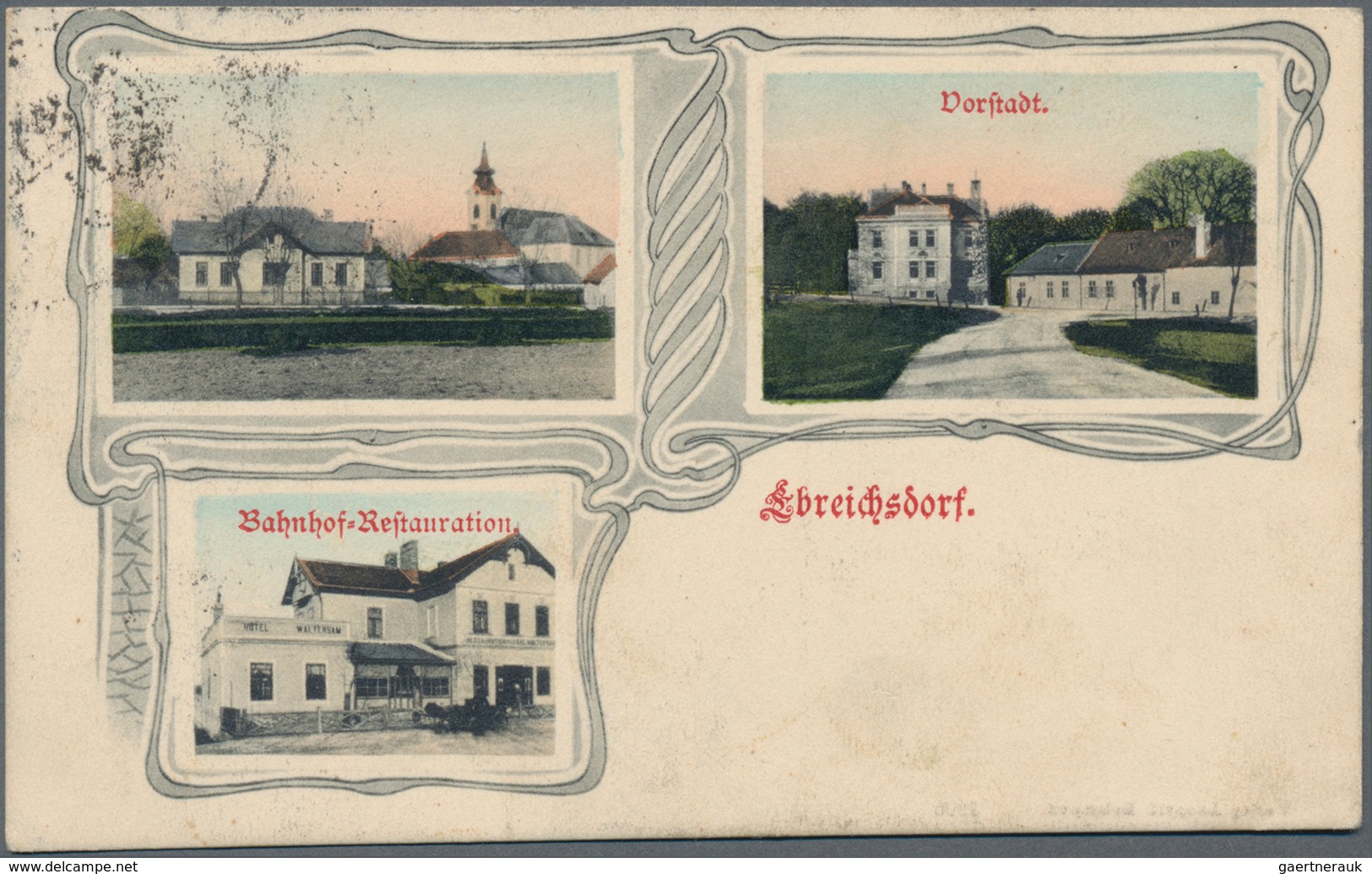 Ansichtskarten: KARTON, Mit über 1200 Historischen Ansichtskarten Ab Ca. 1900 Bis In Die 1970er Jahr - 500 Cartoline Min.