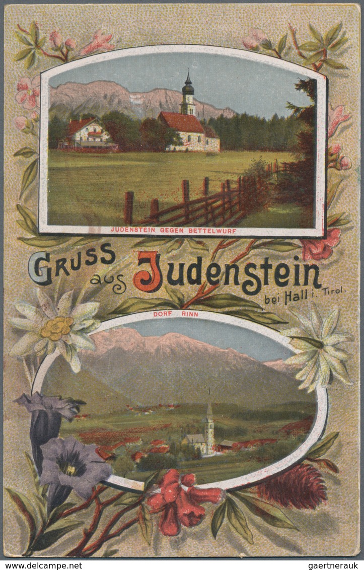 Ansichtskarten: KARTON, Mit über 1200 Historischen Ansichtskarten Ab Ca. 1900 Bis In Die 1970er Jahr - 500 Cartoline Min.