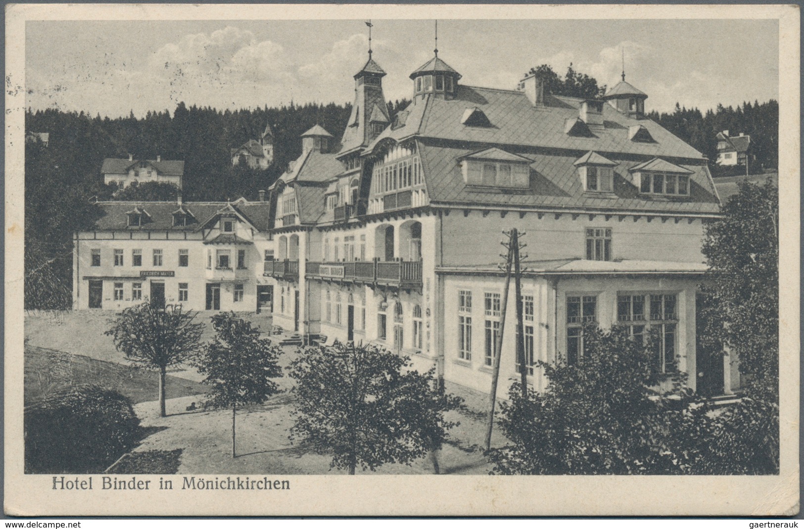 Ansichtskarten: KARTON, Mit Ungefähr 1200 Historischen Ansichtskarten Ab Ca. 1900 Bis In Die 1970er - 500 Cartoline Min.