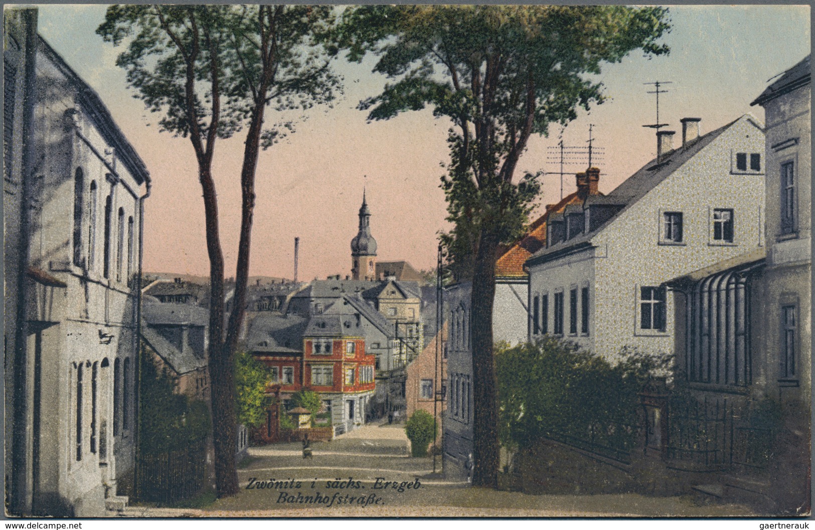 Ansichtskarten: KARTON, Mit Gut 1250 Historischen Ansichtskarten Ab Ca. 1900 Bis In Die 1970er Jahre - 500 Cartoline Min.