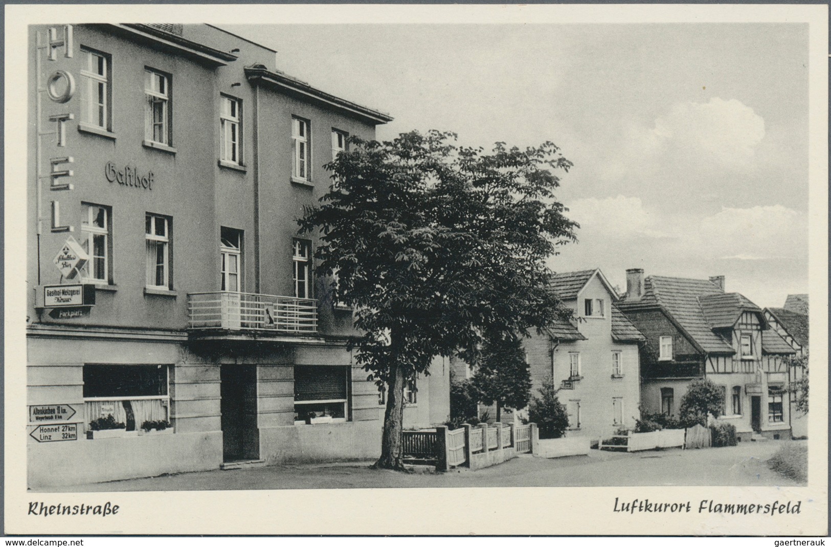 Ansichtskarten: KARTON, Mit Gut 1250 Historischen Ansichtskarten Ab Ca. 1900 Bis In Die 1970er Jahre - 500 Cartoline Min.