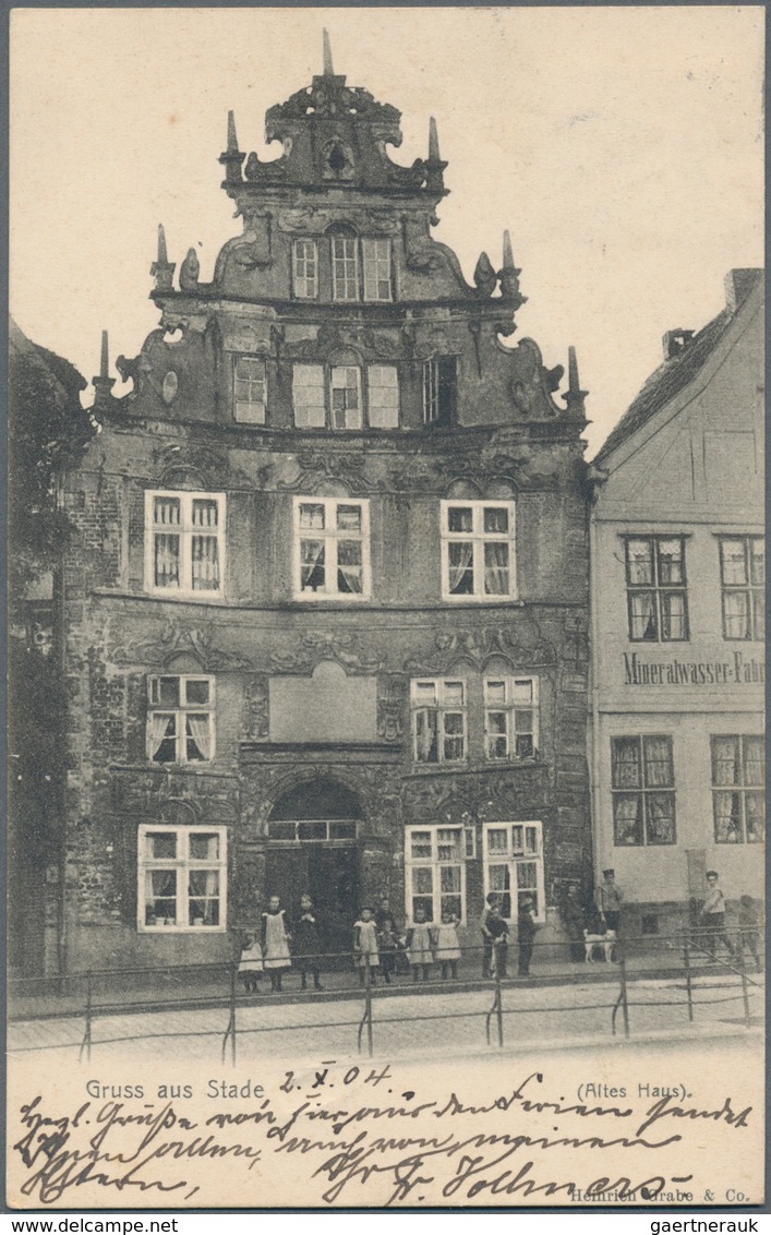 Ansichtskarten: KARTON, Mit Gut 1250 Historischen Ansichtskarten Ab Ca. 1900 Bis In Die 1970er Jahre - 500 Cartoline Min.