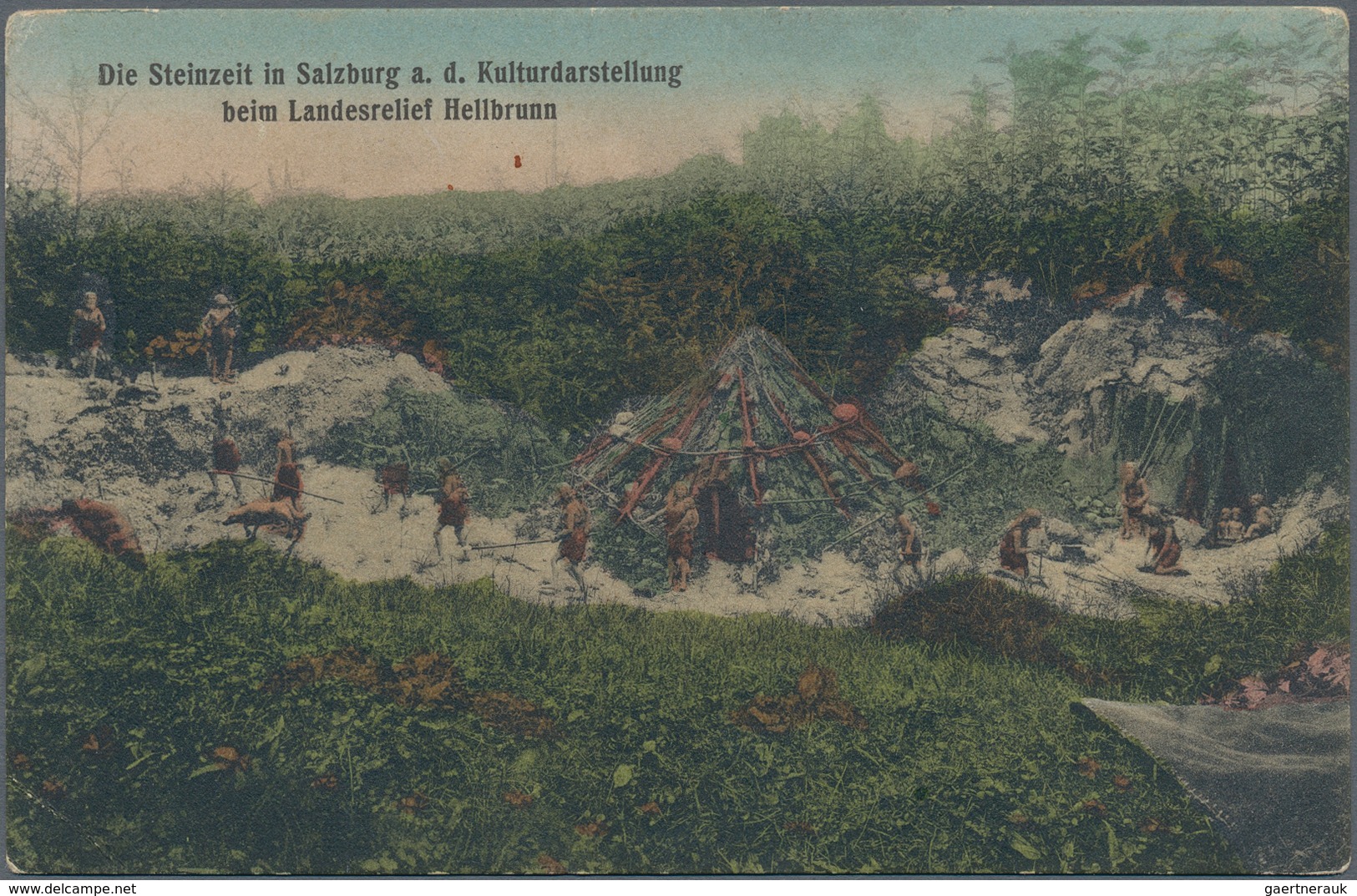 Ansichtskarten: KARTON, Mit über 1300 Historischen Ansichtskarten Ab Ca. 1900 Bis In Die 1970er Jahr - 500 Cartoline Min.