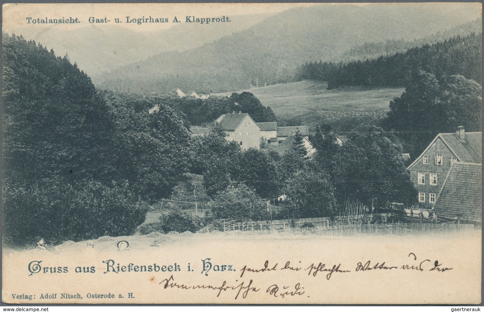 Ansichtskarten: KARTON, Mit Ungefähr 1350 Historischen Ansichtskarten Ab Ca. 1900 Bis In Die 1970er - 500 Cartoline Min.