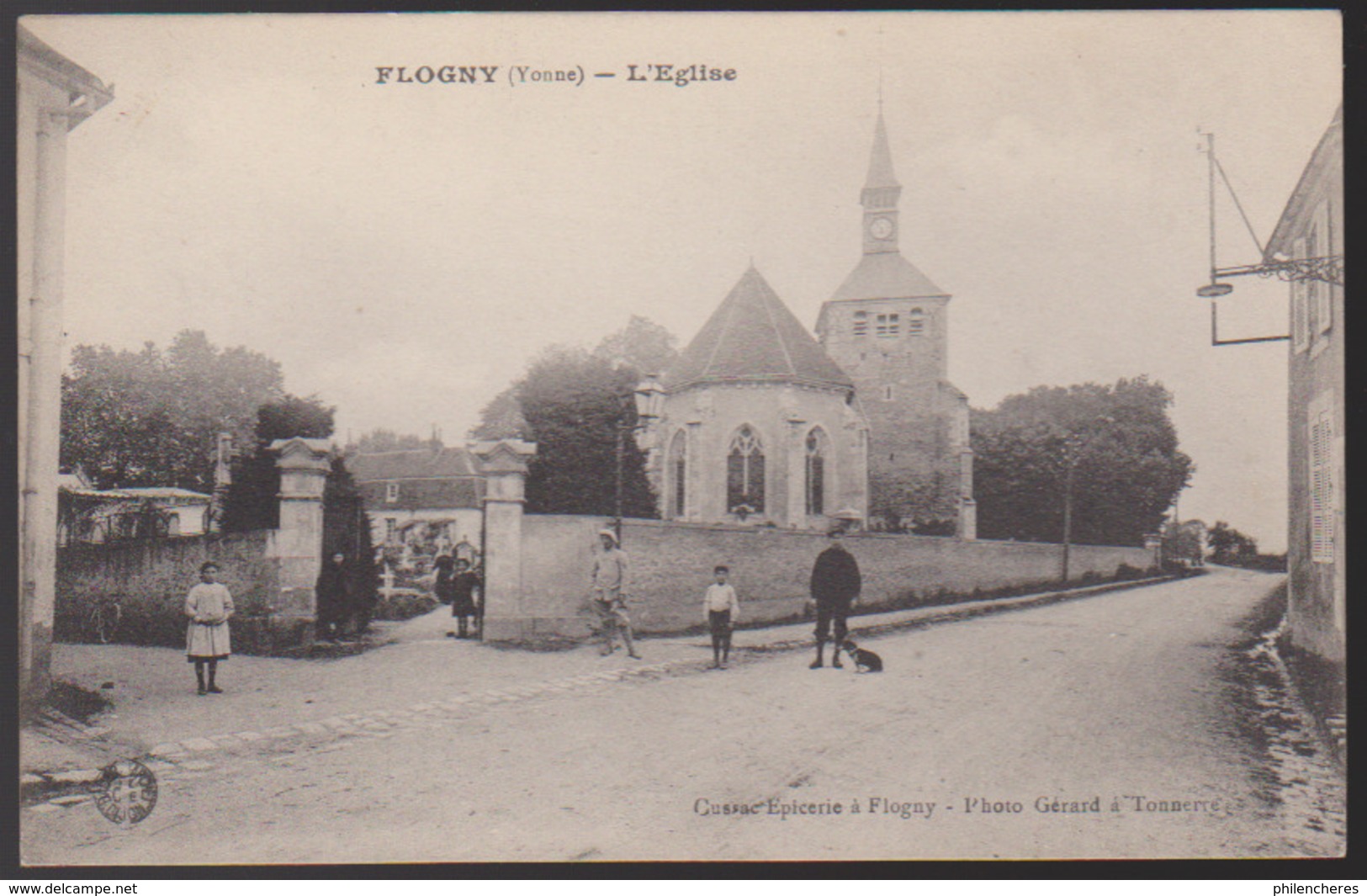 CPA - (89) Flogny - L'église - Flogny La Chapelle