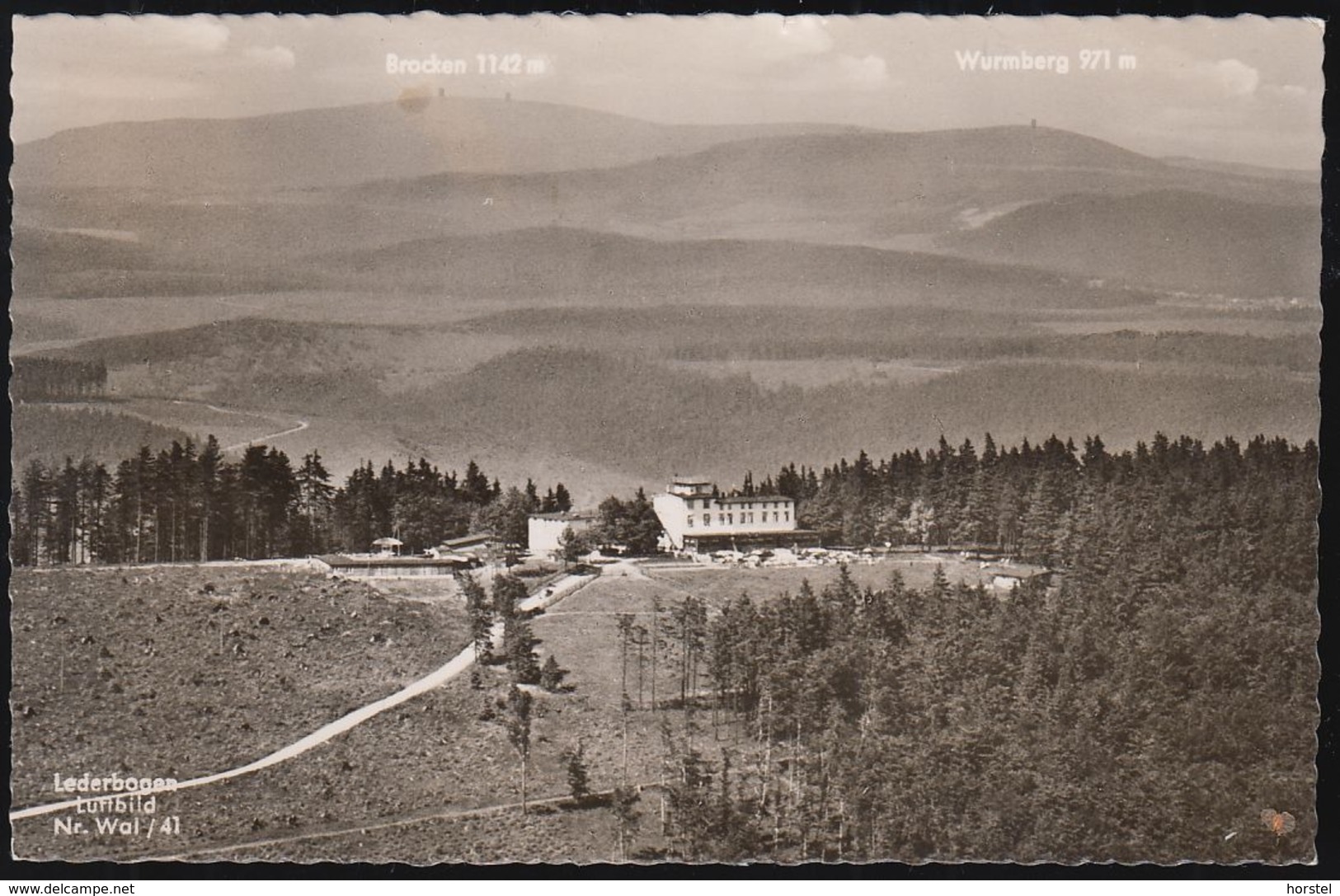 D-37447 Wieda - Berghotel "Stöberhai" - Luftbild - Aerial View - Osterode