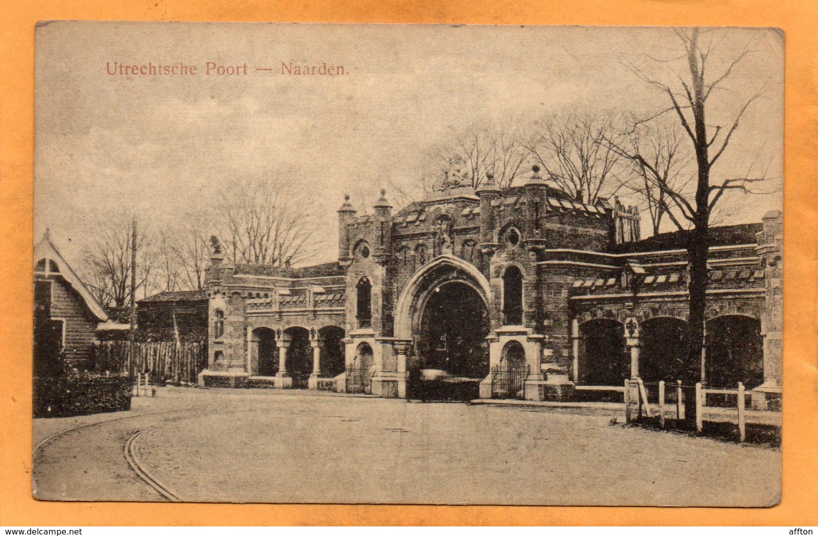 Naarden Netherlands 1908 Postcard - Naarden