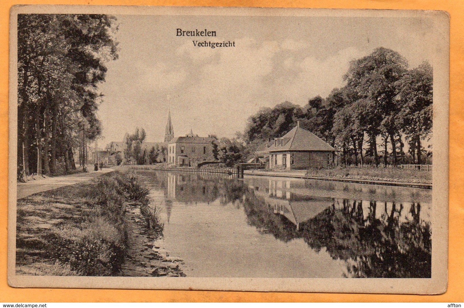 Jutphaas Netherlands 1908 Postcard - Breukelen