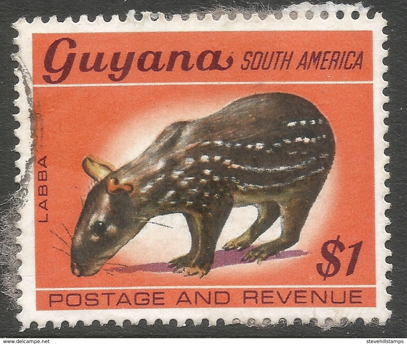 Guyana. 1968 Definitives. $1 Used. SG 460 - Guyana (1966-...)