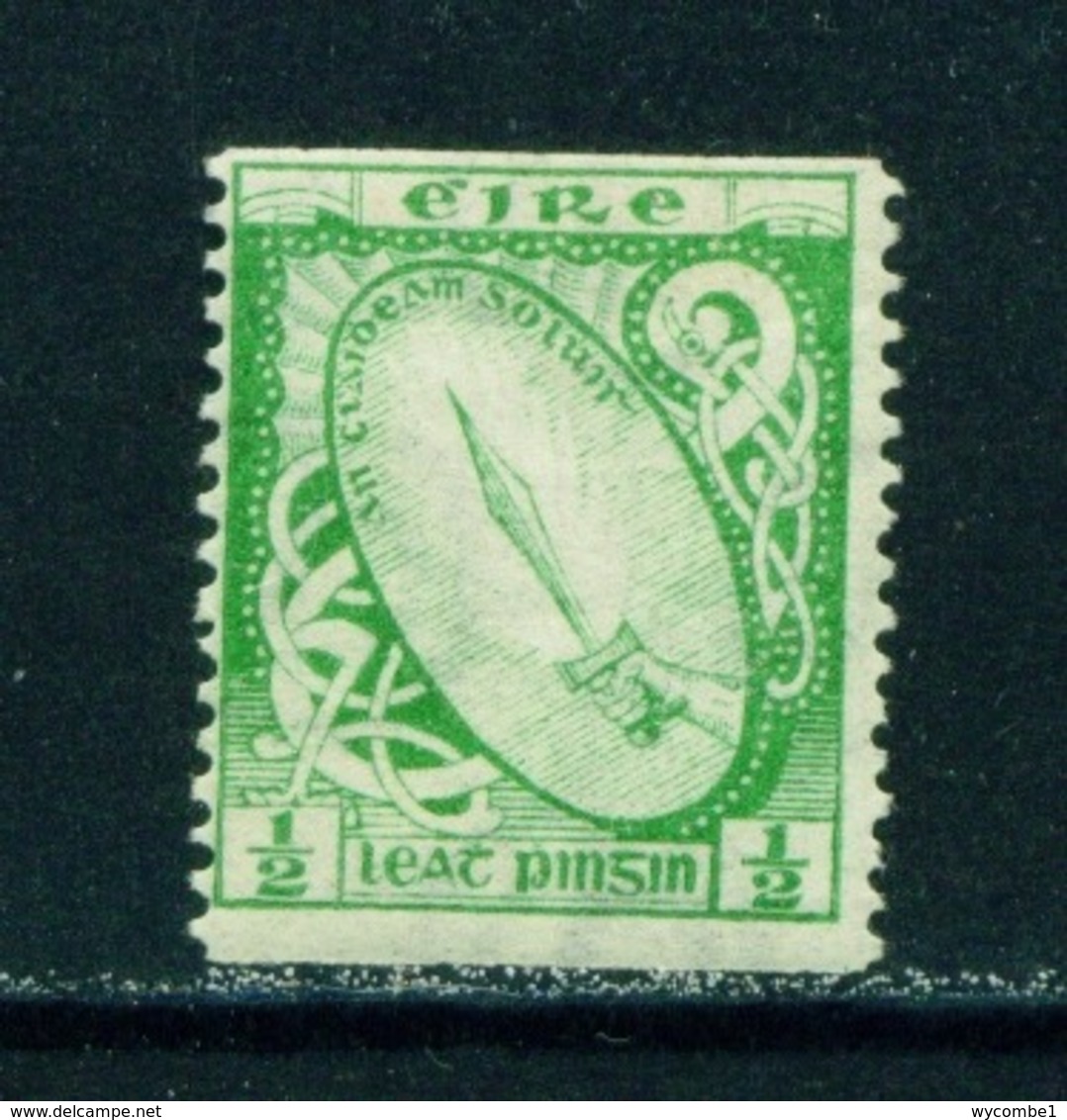 IRELAND  -  1934 Coil Stamp 1/2d Mounted/Hinged Mint - Neufs