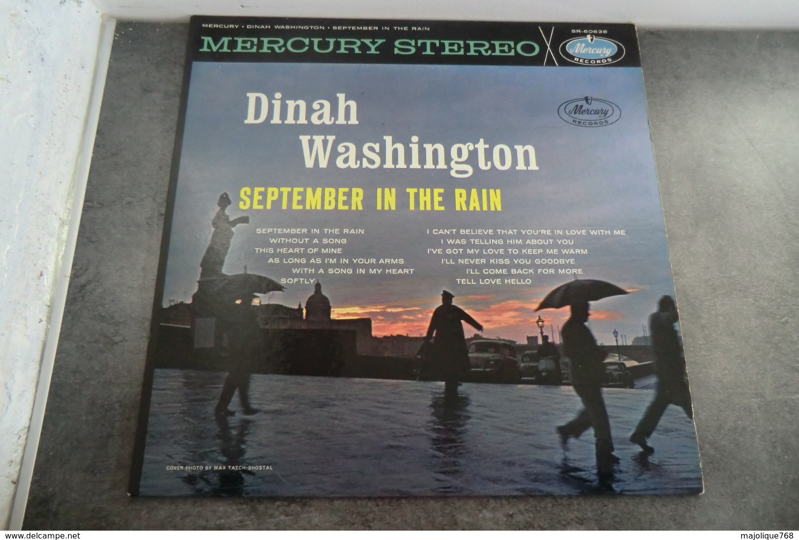 Disque 33 Cm De Dinah Washington - September In The Rain - Mercury SR-60638 - 1961 US - Jazz