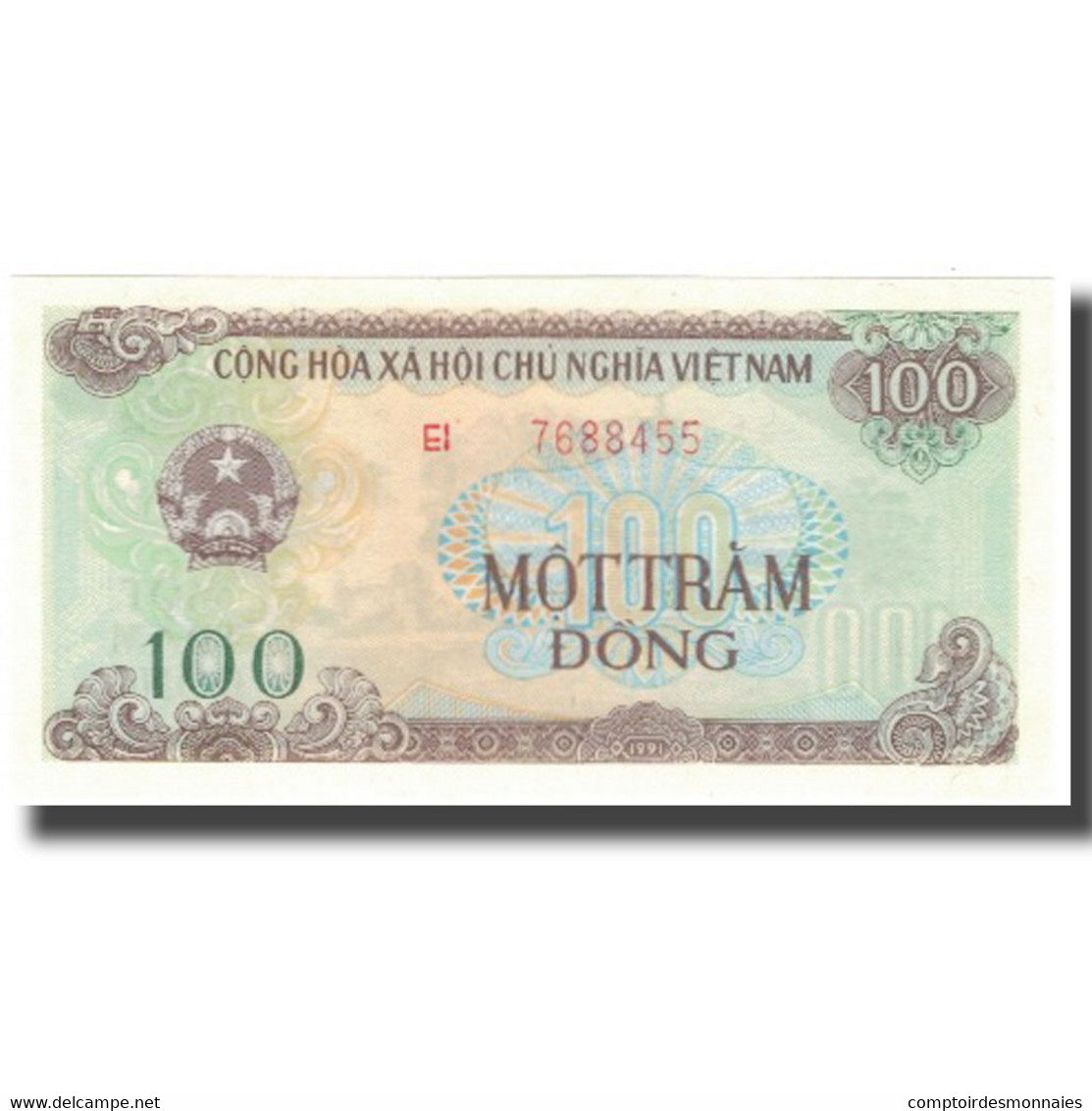 Billet, Viet Nam, 100 D<ox>ng, KM:105b, NEUF - Viêt-Nam