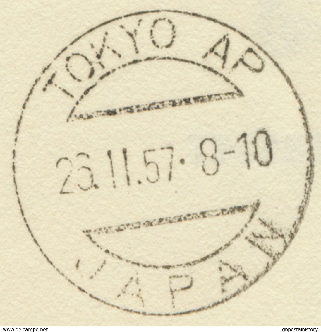 ÖSTERREICH 1957 Erste Direkte Flugverbindung Europa–Nordpol-Tokio „WIEN – TOKYO" - Andere & Zonder Classificatie