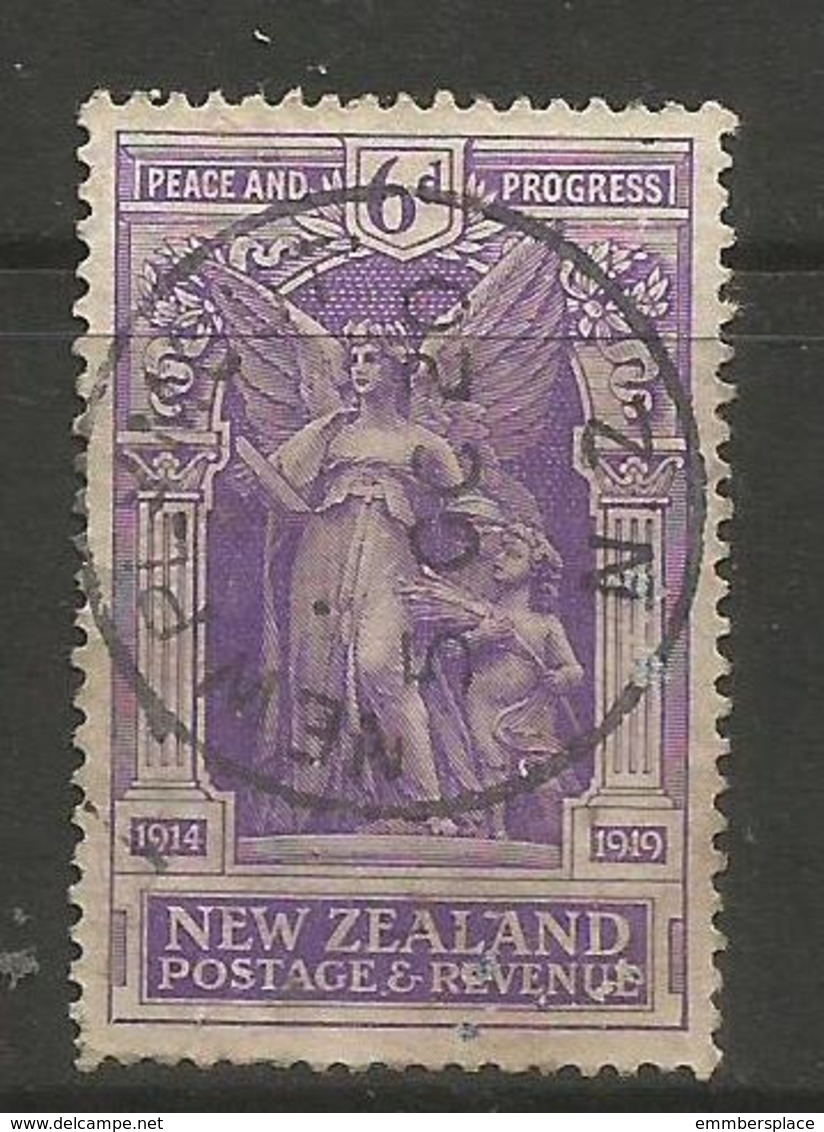 New Zealand - 1920 Victory 6d Used - Gebruikt