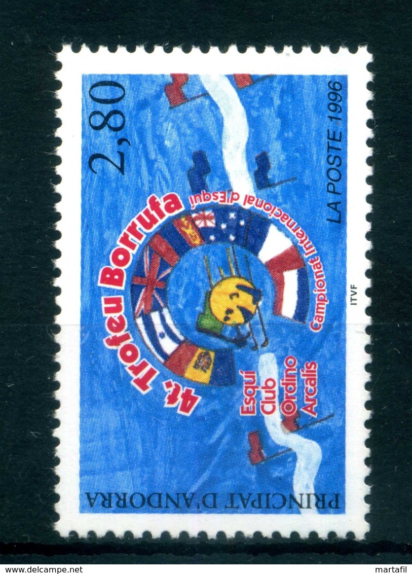 1996 ANDORRA FRANCESE SET MNH ** - Unused Stamps