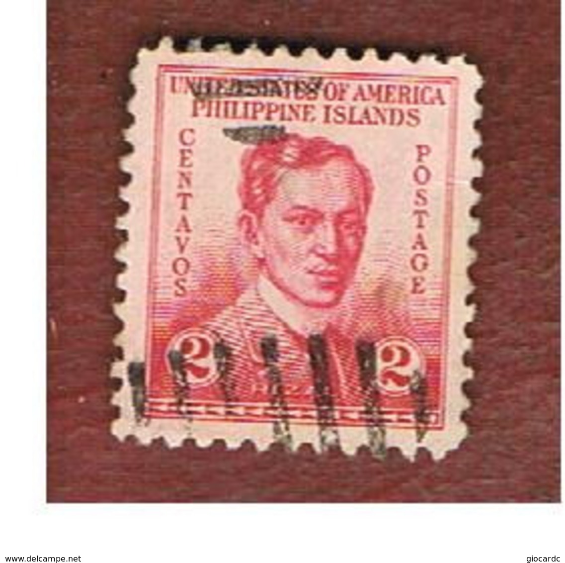 FILIPPINE (PHILIPPINES) - SG 459  -  1935  J. RIZAL      - USED ° - Filippine