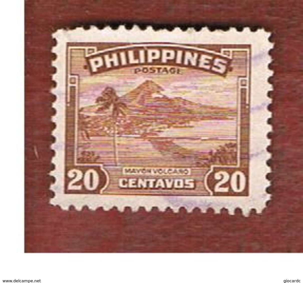 FILIPPINE (PHILIPPINES) - SG 633  -  1947   MAYON VOLCANO     - USED ° - Philippines