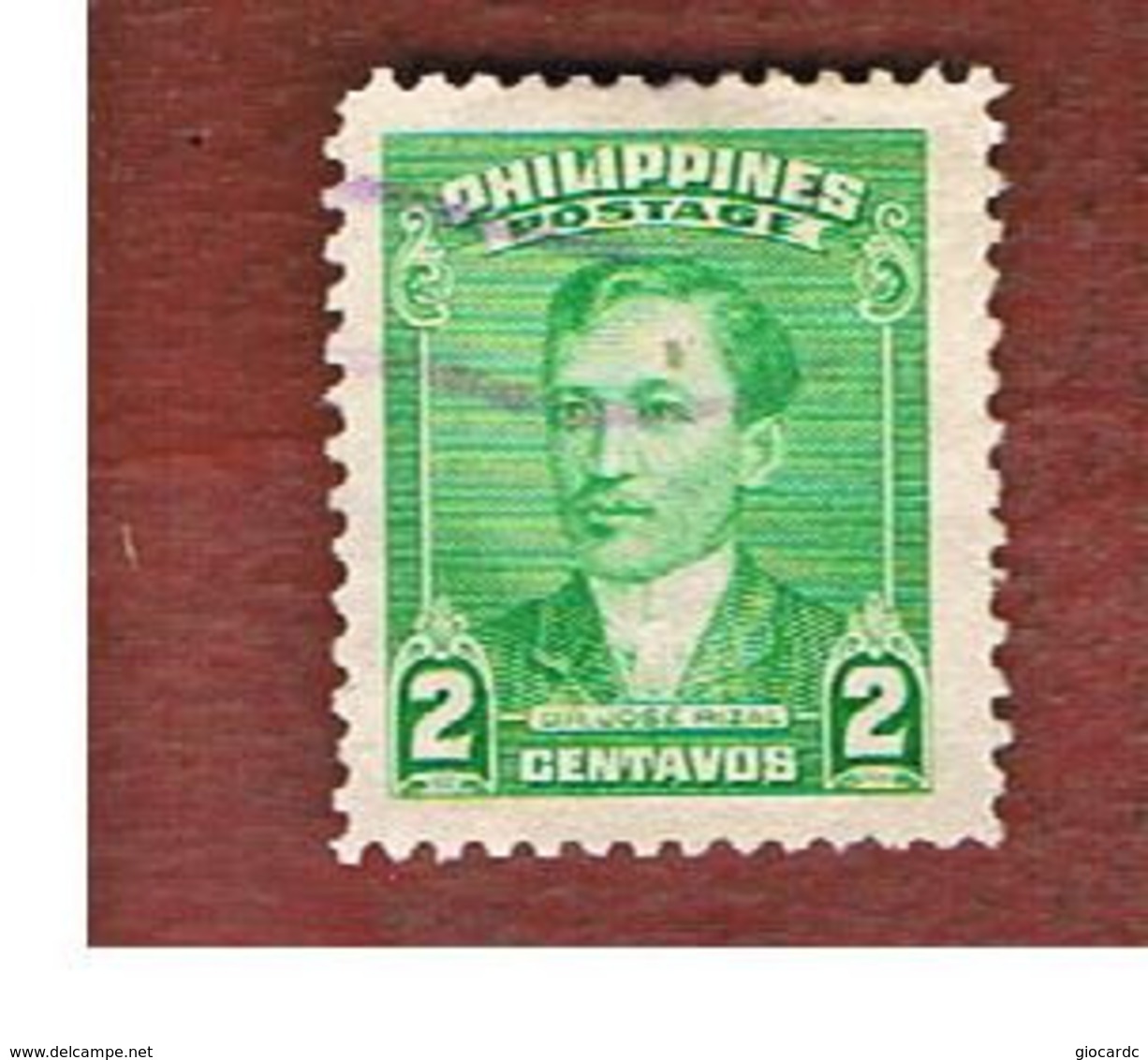 FILIPPINE (PHILIPPINES) - SG 662  -  1948  J. RIZAL    - USED ° - Filippine