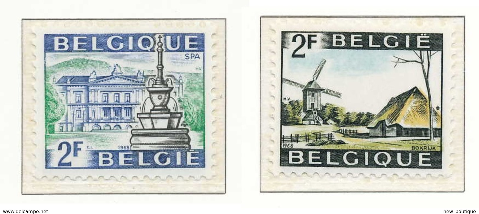 NB - [150589]SUP//**/Mnh-N° 1461/62, Tourisme, Genk Et Spa, SNC - Nuovi