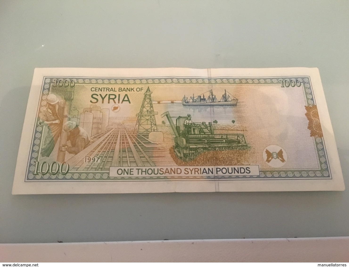 Billet 1000 Pounds Syrie 1997 - Syrie