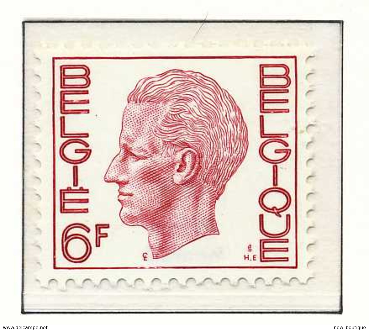 NB - [151020]SUP//**/Mnh-N° 1646, 6F Rouge, Type Elstrom, Papier Phosphore, SNC - Unused Stamps