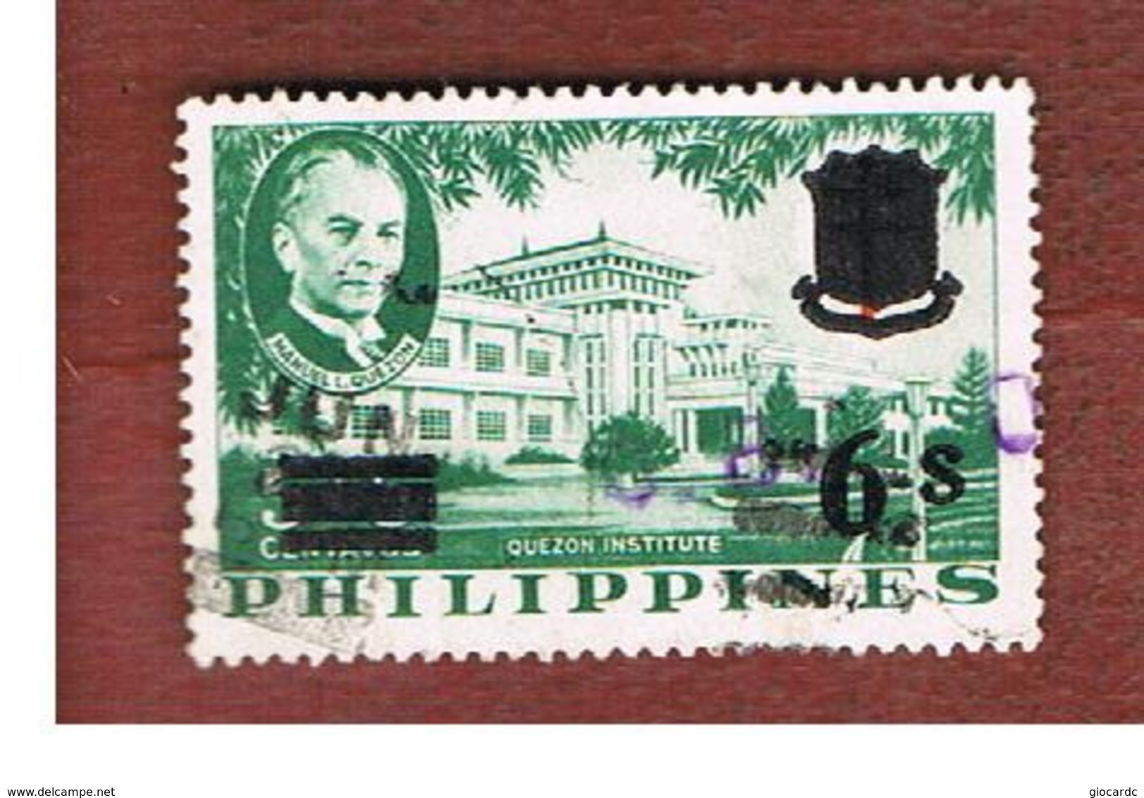 FILIPPINE (PHILIPPINES) - SG 890 -  1962  T.B. RELIEF FUND (OVERPRINTED) - USED ° - Filippine