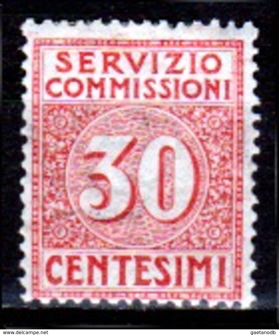 Italia-A-0641: SERVIZIO COMMISSIONI 1913 (++) MNH - Senza Difetti Occulti. - Taxe Pour Mandats