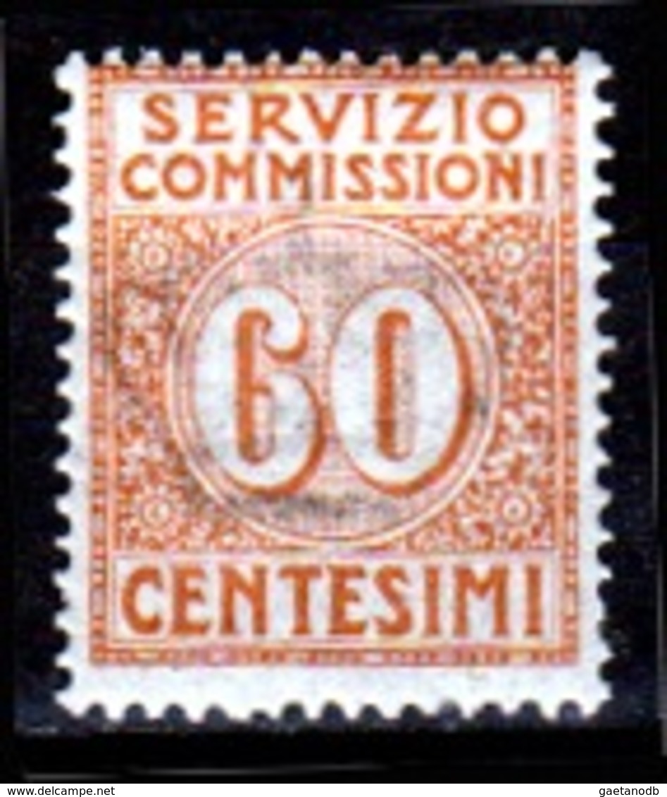 Italia-A-0642: SERVIZIO COMMISSIONI 1913 (++) MNH - Senza Difetti Occulti. - Strafport Voor Mandaten