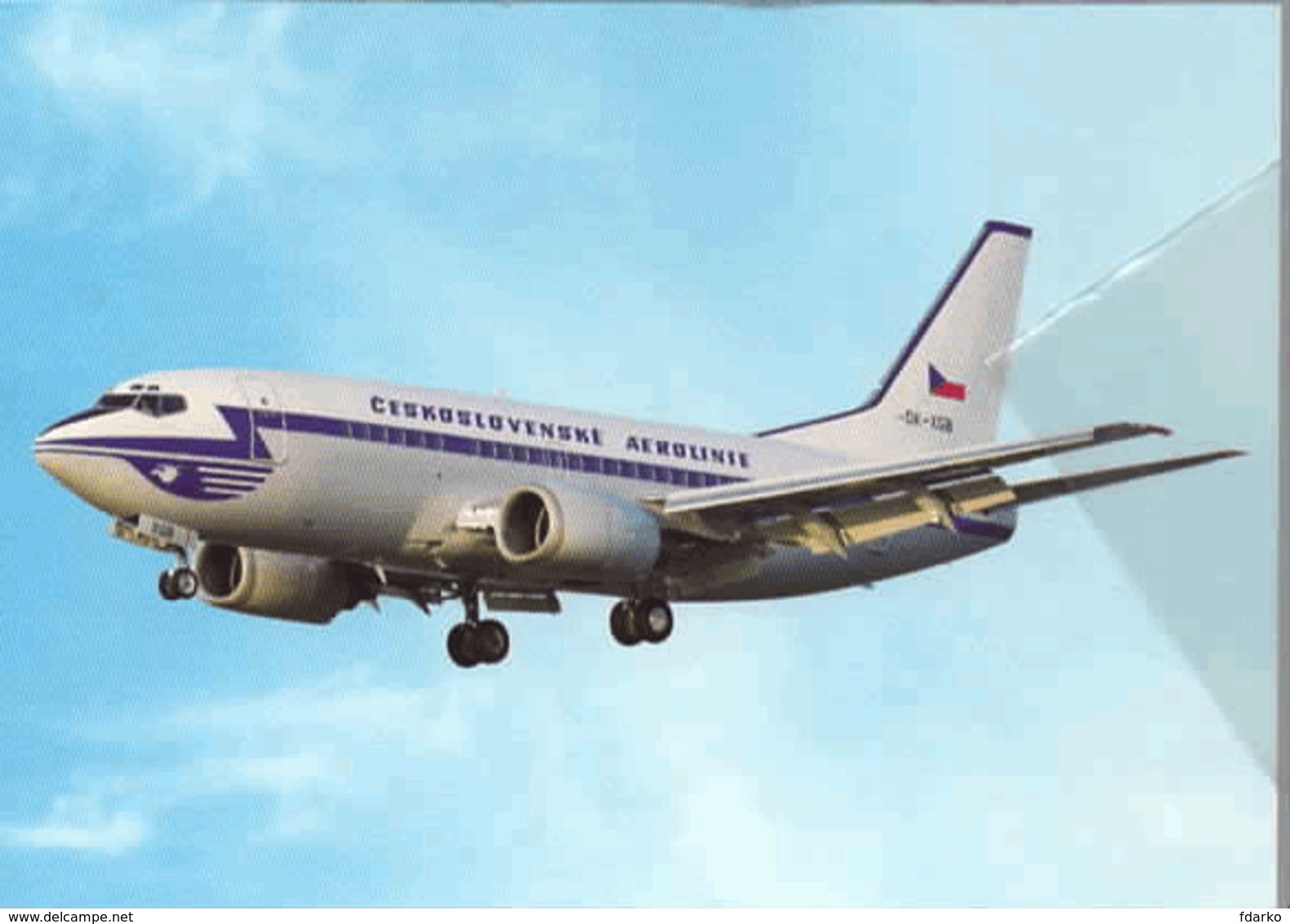 Boeing B737 CSA Czech Airlines B 737 OK-XGB Airways ISSUE - 1946-....: Era Moderna