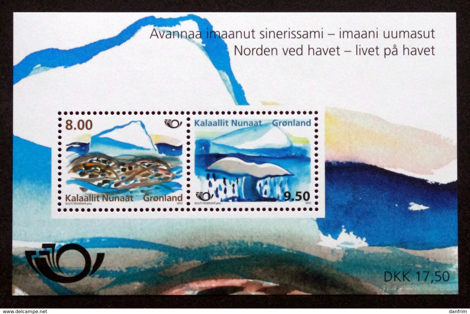 Greenland 2012  NORDEN  Minr.609-10  BLOCK 59   MNH  ( ** ) ( Lot  Mappe  ) - Unused Stamps