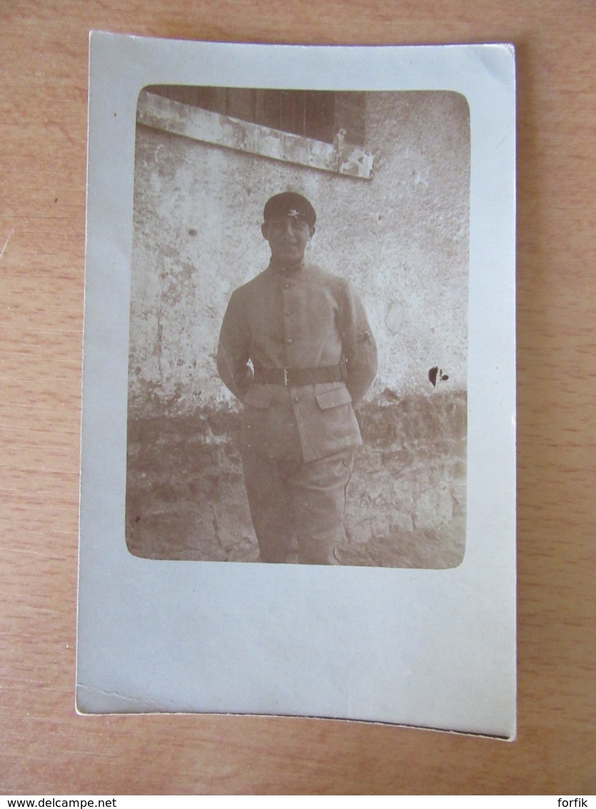 Lot De 10 Photos Anciennes De Soldats En Uniformes Dont Guerre 14-18, 308e Régiment D'Infanterie, Marine, Etc... - Documents