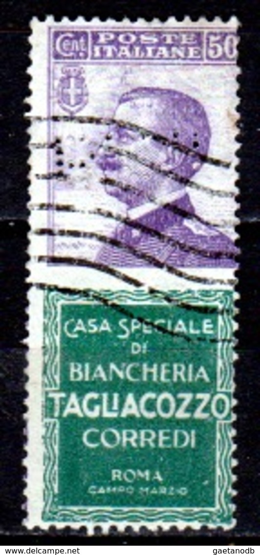 Italia-A-0647: PUBBLICITARI 1924-25 (o) Used - Senza Difetti Occulti. - Pubblicitari