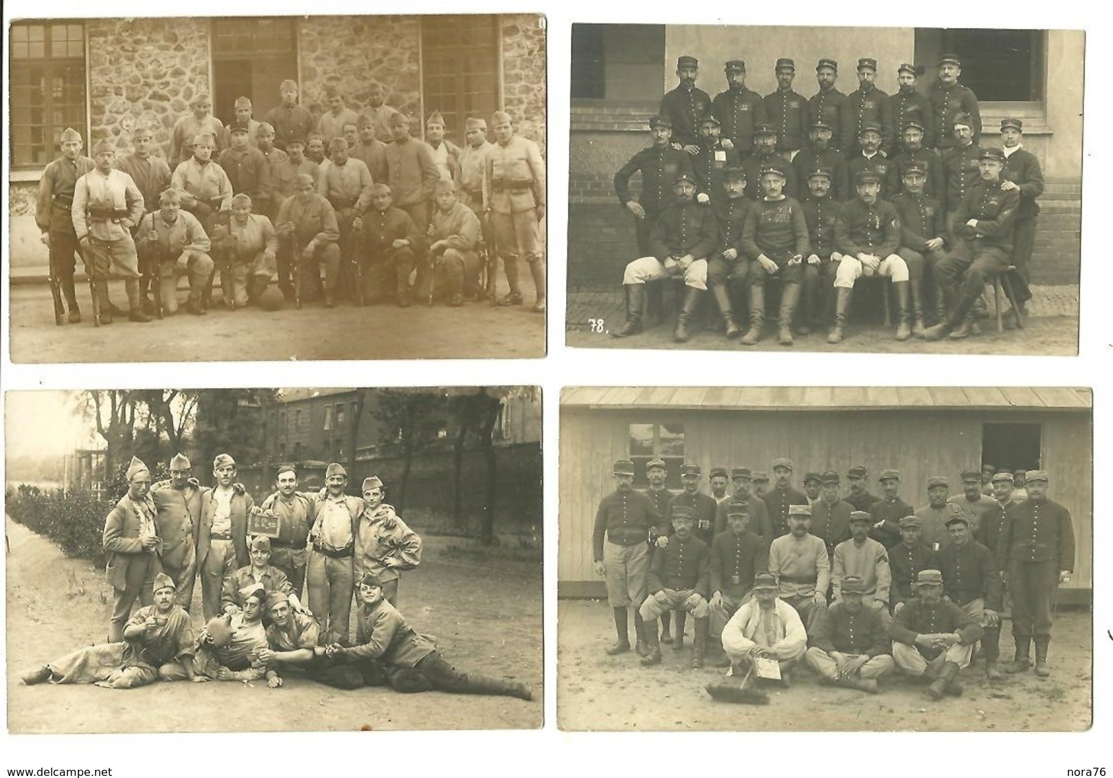 Lot 11 CPA  Militaires 1914 1918  ( Voir Scans) - 5 - 99 Cartes
