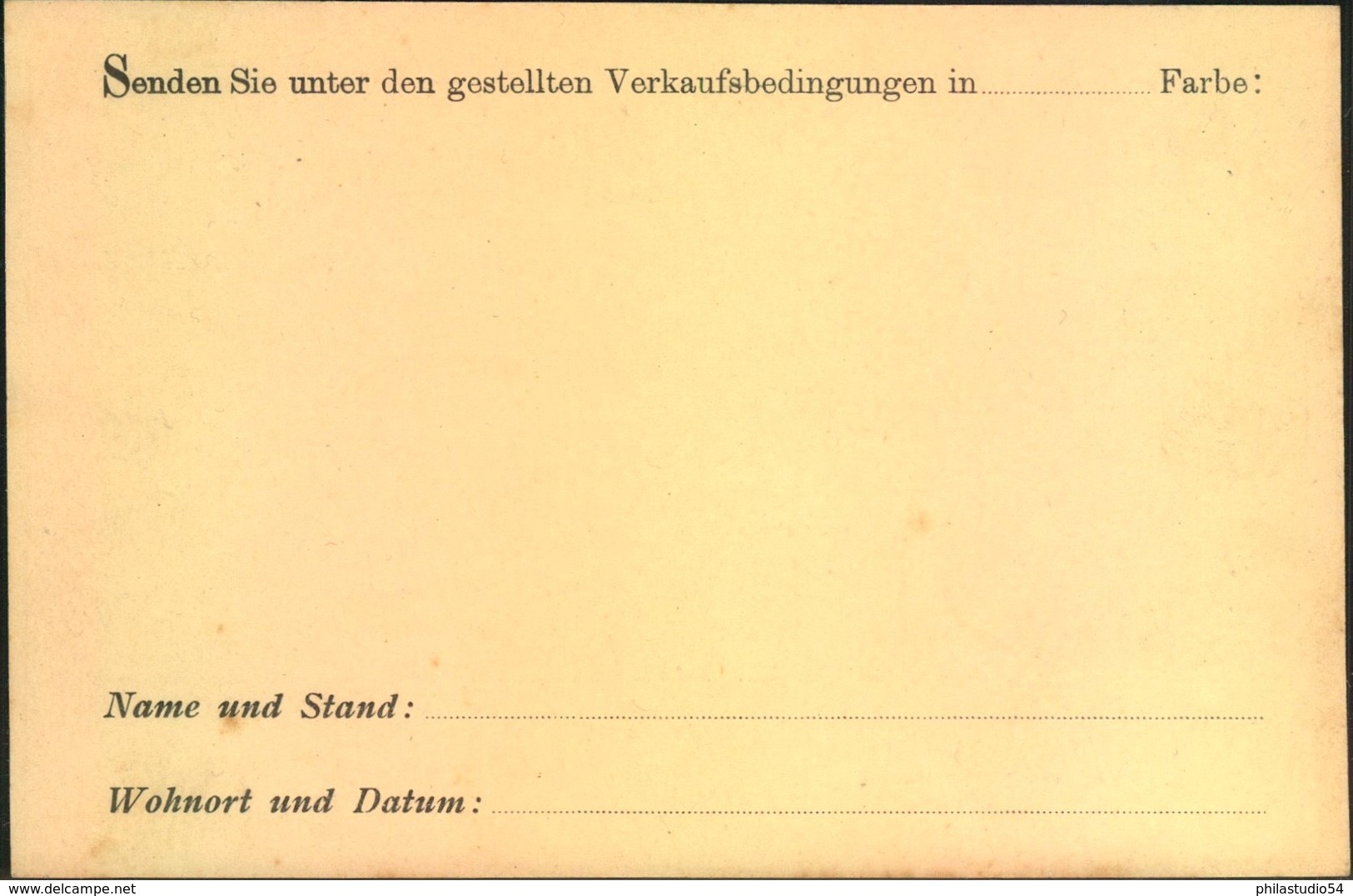 1890 Ca. 5 Pfg. Ganzsche Mit Privatem Zudruck "Cigarren- U. Taback-Fabrik" Schrader, Ungebraucht - Tobacco
