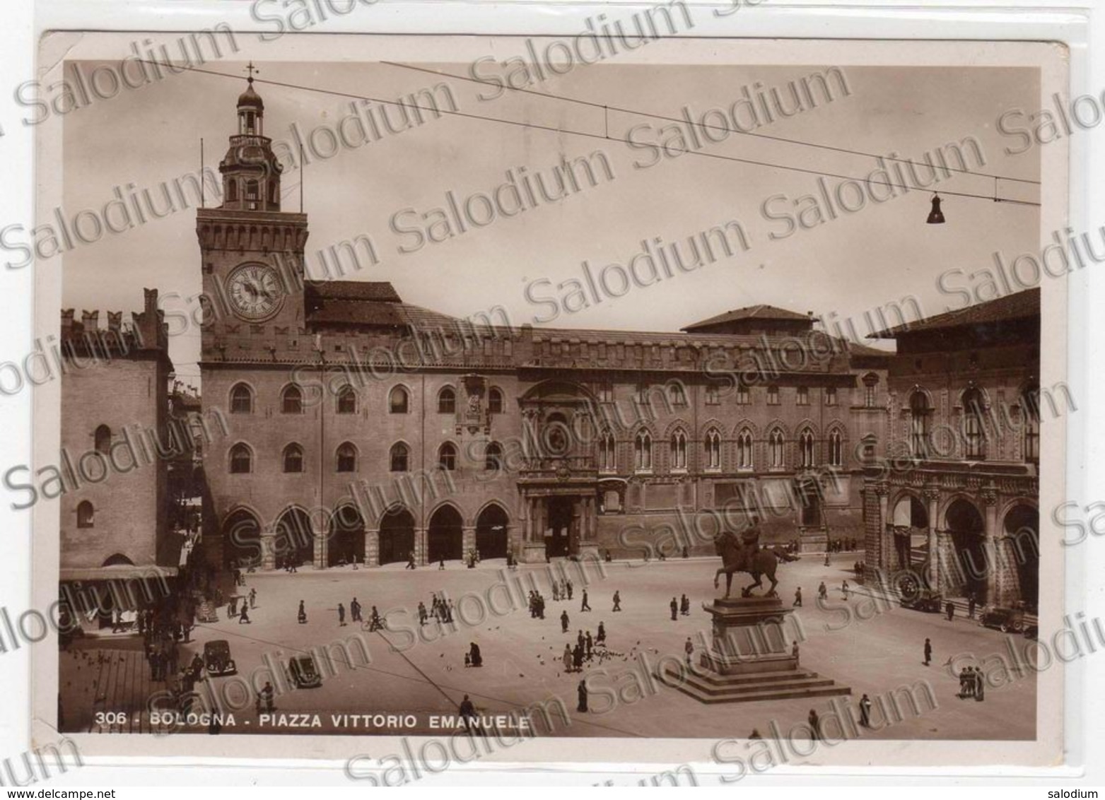 BOLOGNA Annullo A Targhetta VISITATE L'italia - Storia Postale - Bologna