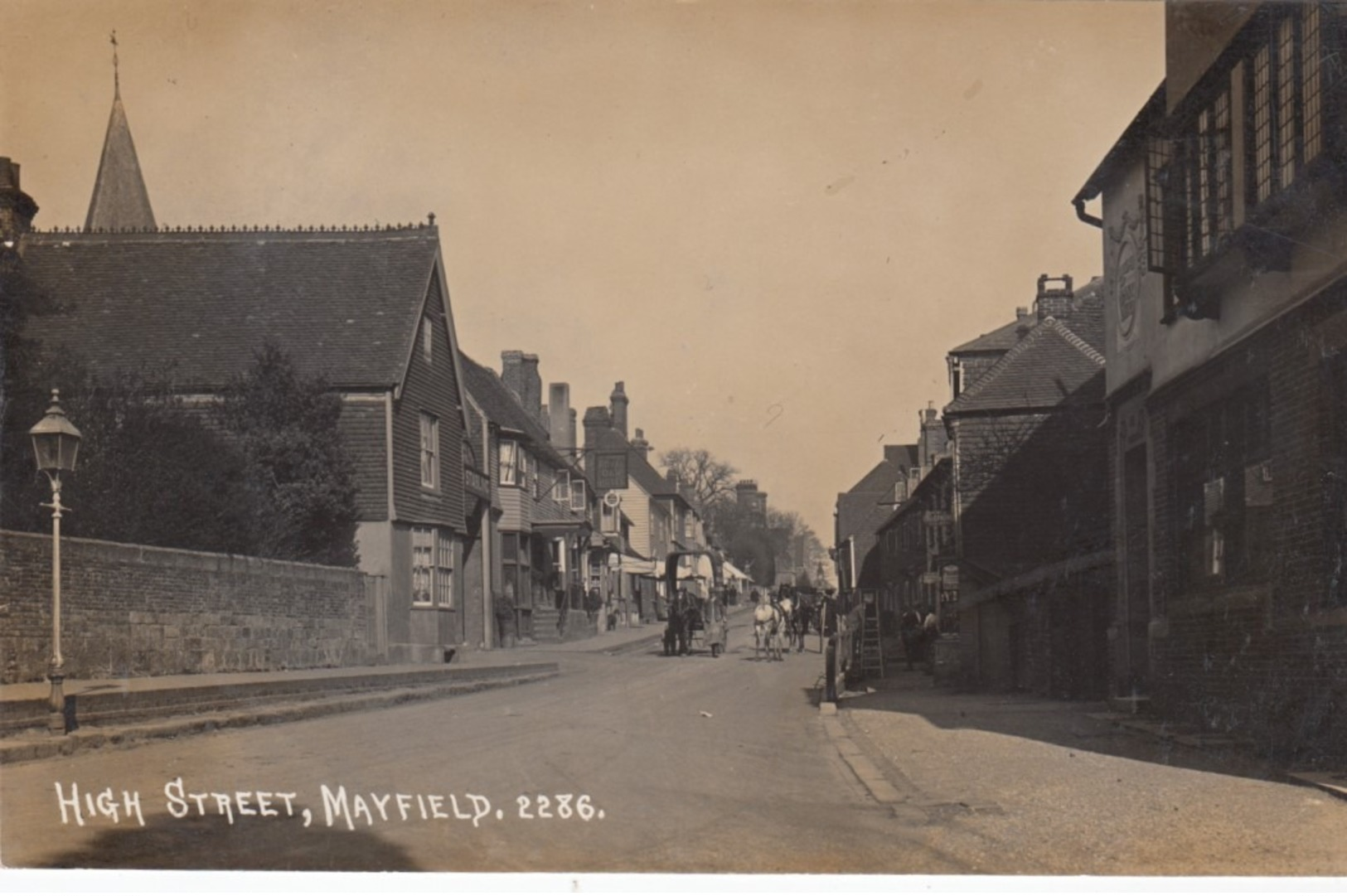 RP: MAYFIELD , Sussex , England , 1900-10s ; High Street #2 - Other & Unclassified