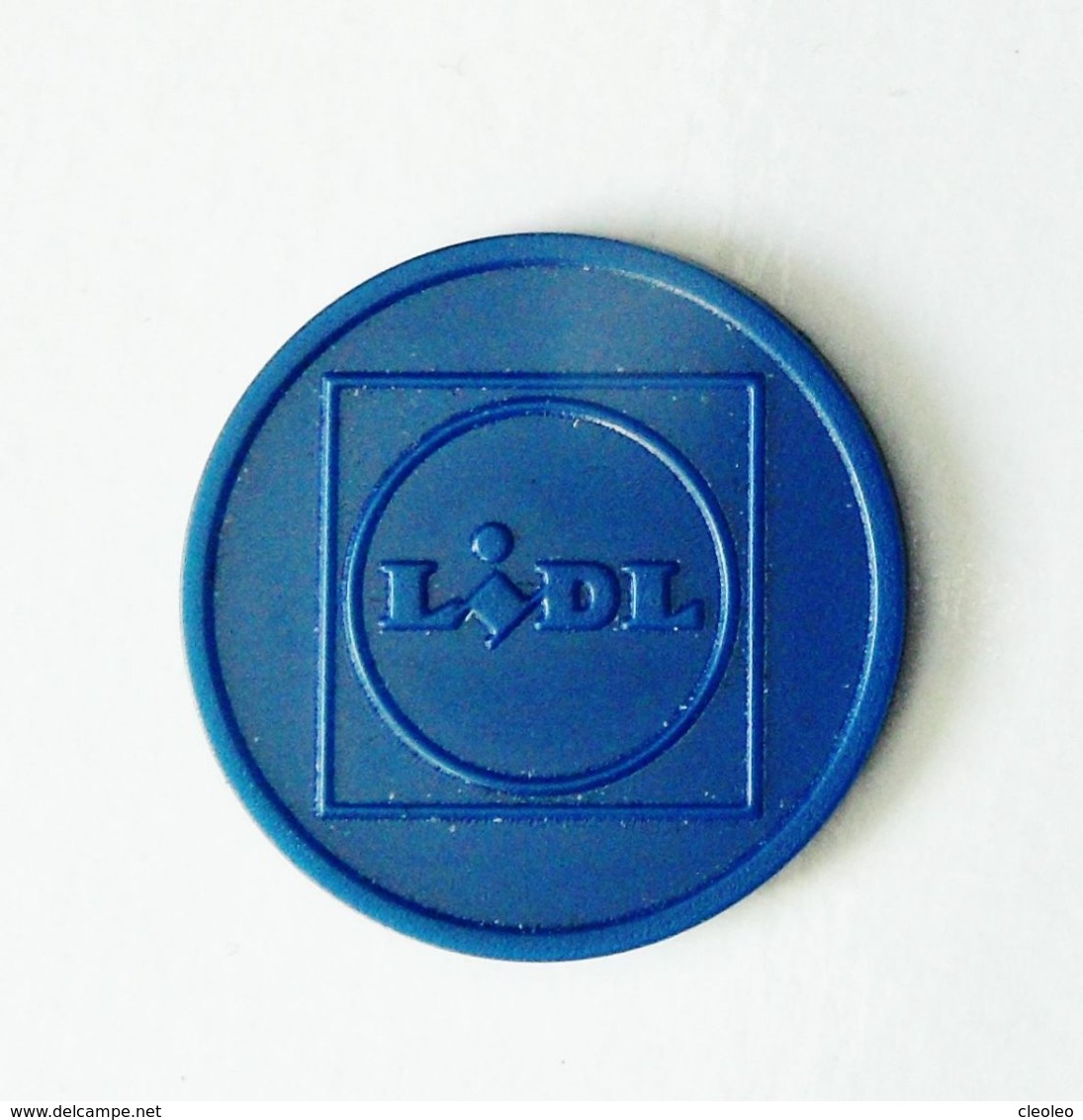 Jeton De Caddie Plastique LIDL - Trolley Token/Shopping Trolley Chip