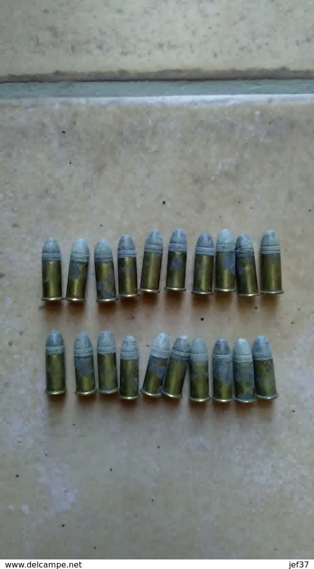 1 Lot De 20 Balles 320 Poudre Noire - Armes Neutralisées