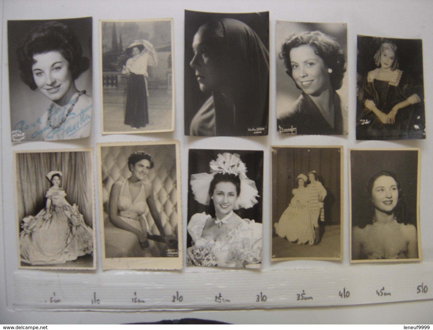 Lot 1 PHOTO Artistes Varietes Theatre Opera Spectacle Cabaret Music Hall DIJON - Berühmtheiten