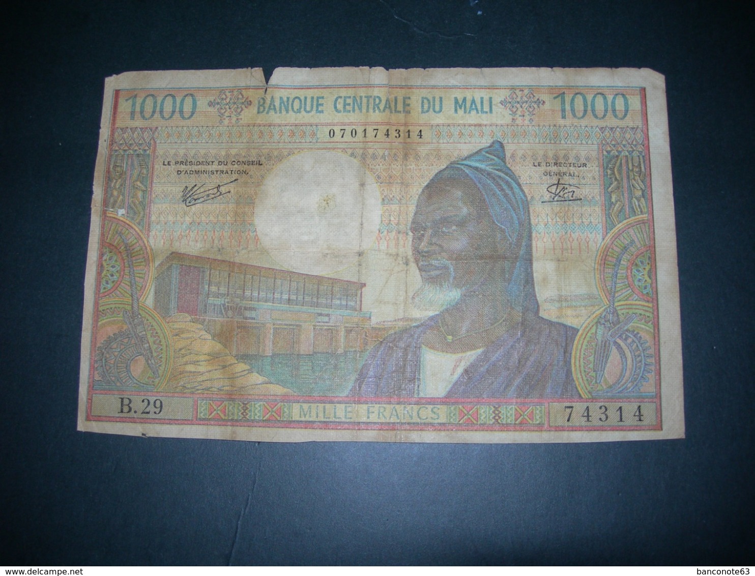 Mali 1000 Francs - Mali