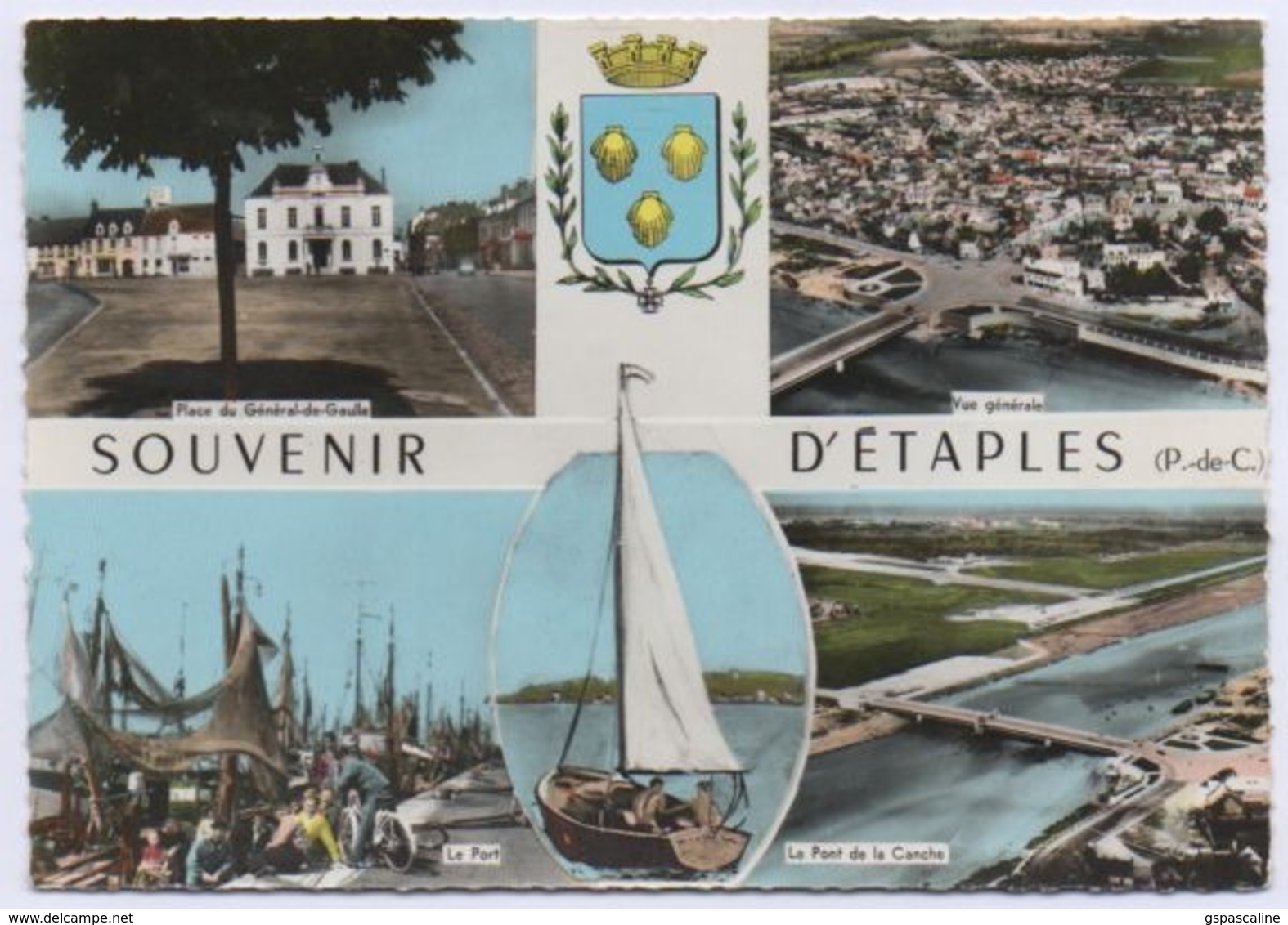 62 ETAPLES - 4 C Bis - Edts MAGE - Souvenir Multi-4-Vues - Etaples