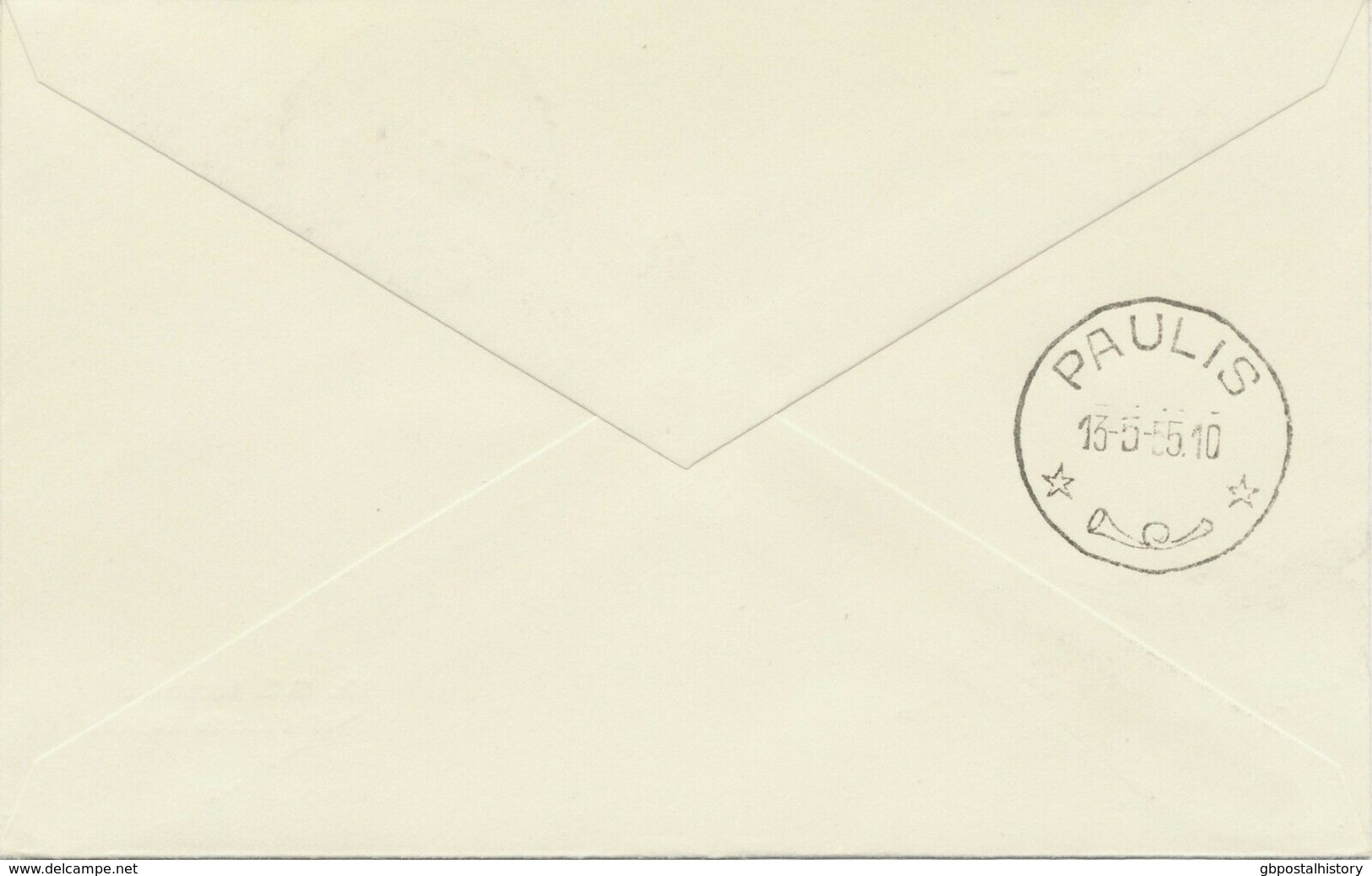 BELGISCH-KONGO 1955 Sehr Selt. Kab.-Inlands-Erstflug Der SABENA "IRUMU – PAULIS" - Lettres & Documents